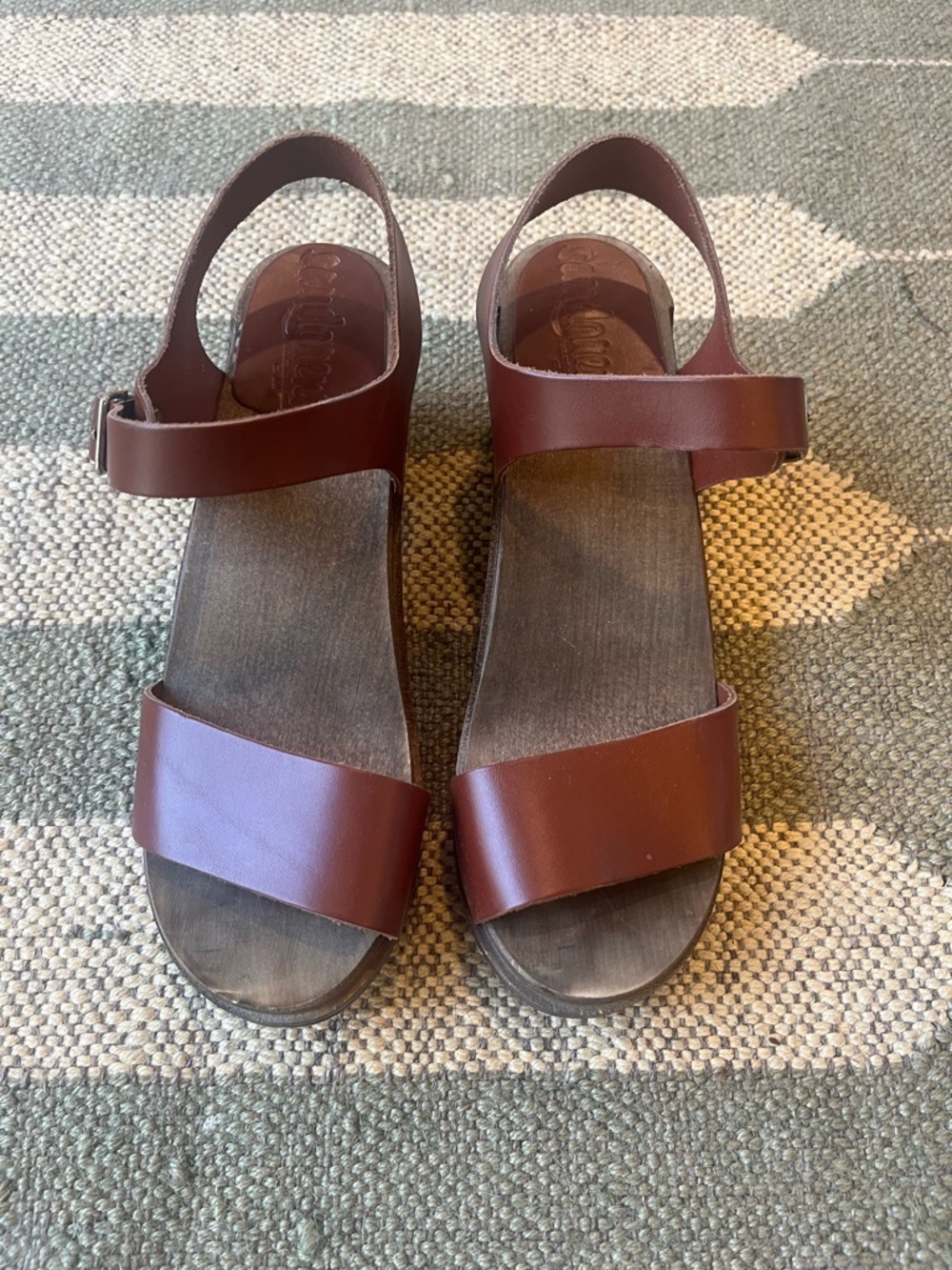 Sandgrens Vienna Low Open Toe Clog
